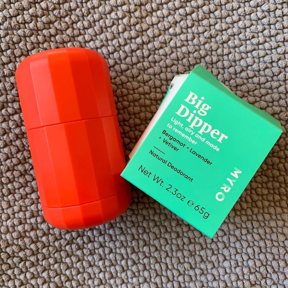 Myro deodorant case + 3 refills BIg Dipper